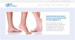 Desktop Screenshot of daf-online.de